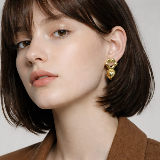 Set Lumé Amour (pulsera + aretes)