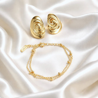 Set Lumé Serena (pulsera + aretes)