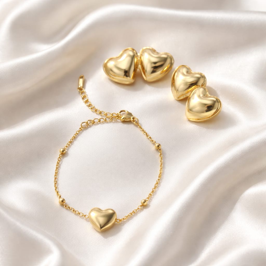 Set Lumé Bloom (pulsera + aretes)