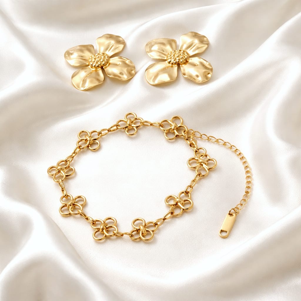 Set Lumé Pure (pulsera + aretes)