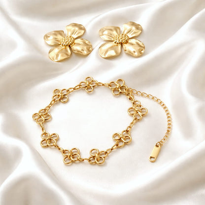 Set Lumé Pure (pulsera + aretes)