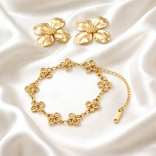 Set Lumé Pure (pulsera + aretes)