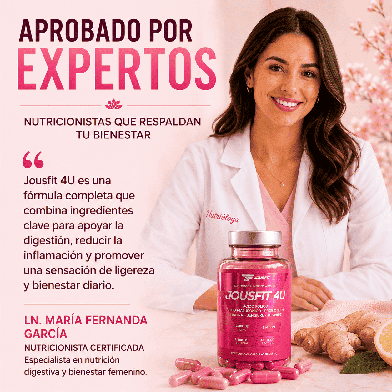 JOUSFIT4U® – Tratamiento Desinflamante Femenino
