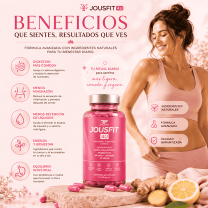 JOUSFIT4U® – Tratamiento Desinflamante Femenino