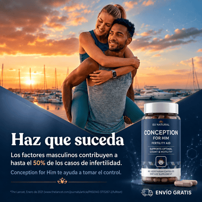 Concepción para Él© – Suplemento para la Fertilidad Masculina