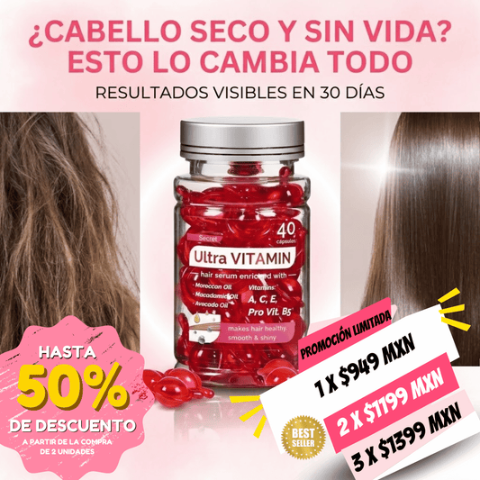 Ultra Hair Repair -  2 Pack - Tratamiento Reparador de Cabello