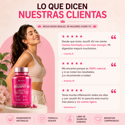 JOUSFIT4U® – Tratamiento Desinflamante Femenino